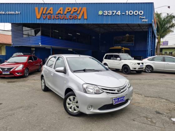 TOYOTA ETIOS 1.3 X 16V FLEX 4P MANUAL TOYOTA ETIOS 1.3 X 16V FLEX 4P MANUAL